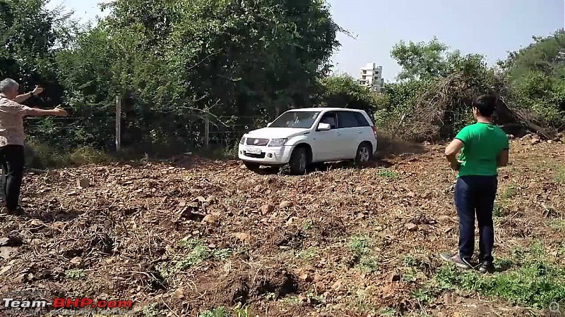 A Mercedes GL, 2 Grand Vitaras, a Sugarcane farm and a tow cable-032-mt-aligning-furrow.jpg