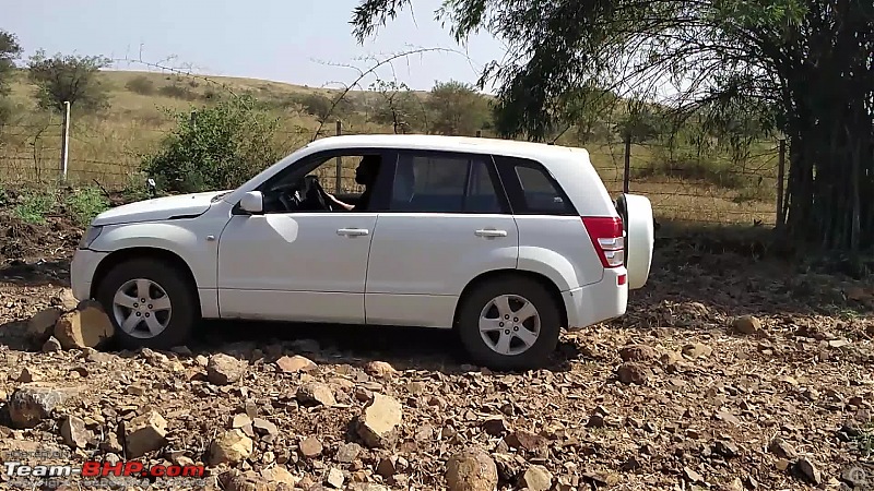 A Mercedes GL, 2 Grand Vitaras, a Sugarcane farm and a tow cable-064-mt-exit-big-rocks.jpg