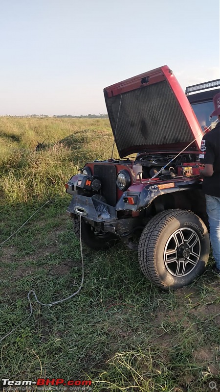 Pics & Report: The Palar Offroad Challenge-thar-cooling-down.jpg