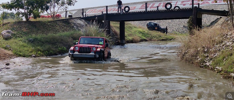 Experiencing Mahindra Xtreme Adventure | With a Thar on Mahindra's SUV Proving Track-canal.jpeg