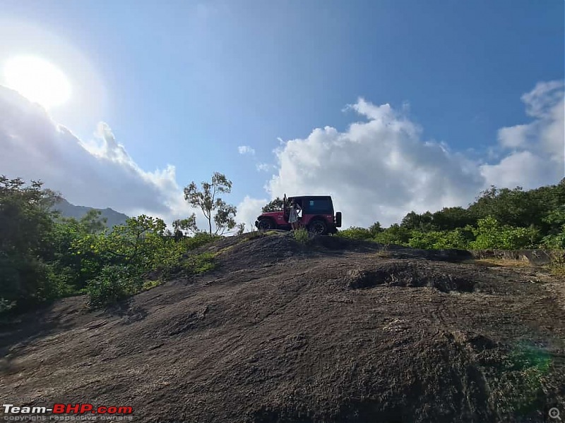 Experiencing Mahindra Xtreme Adventure | With a Thar on Mahindra's SUV Proving Track-hill-top.jpeg
