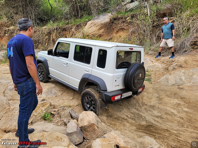 Two Thars and Two Jimnys on a Hill Climb!-offroading17.jpg