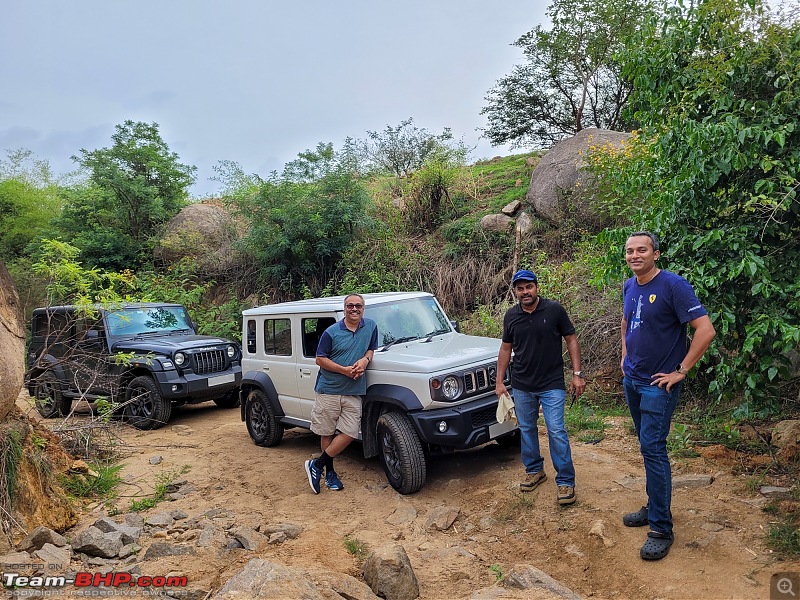 Two Thars and Two Jimnys on a Hill Climb!-offroading29.jpg