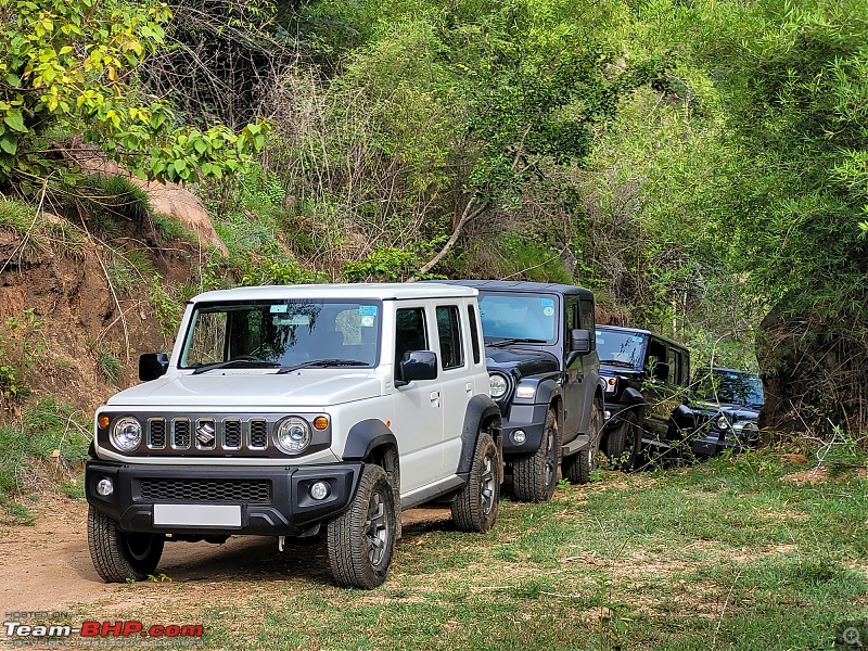 Two Thars and Two Jimnys on a Hill Climb!-offroading34.jpg