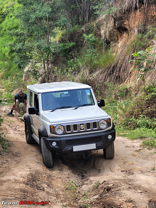 Two Thars and Two Jimnys on a Hill Climb!-offroading39.jpg