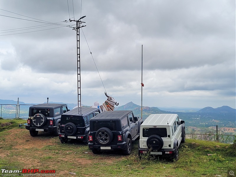 Two Thars and Two Jimnys on a Hill Climb!-offroading51.jpg
