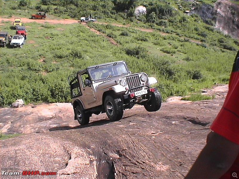 Pictures of Off-Road jaunts around Bangalore-hill-climb.jpg