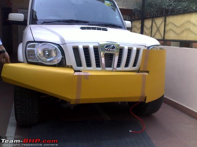 Mahindra Scorpio Winch and Offroad bumper project - Team-BHP