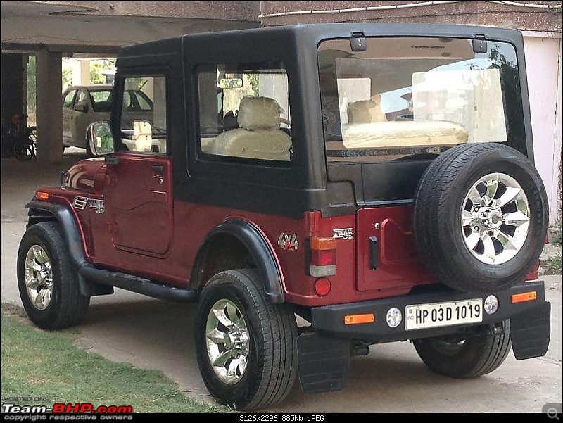 Never thought I'd buy a Mahindra Thar! My Jeep Story. EDIT: Now sold-bimbra-ht-rear.jpg