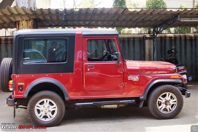 The most practical & best looking Hardtop - Mahindra Thar-side1.jpg