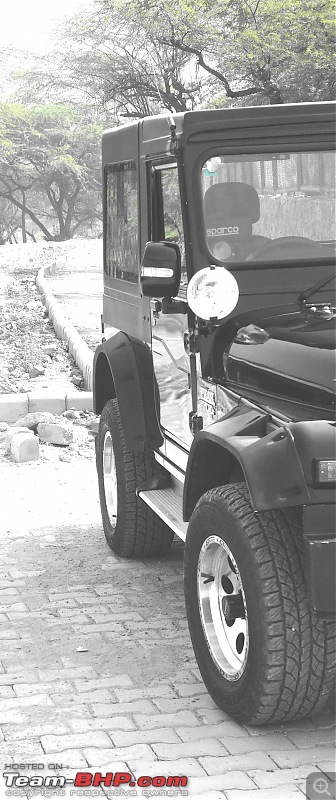 Never thought I'd buy a Mahindra Thar! My Jeep Story. EDIT: Now sold-fender-flare-1.jpg