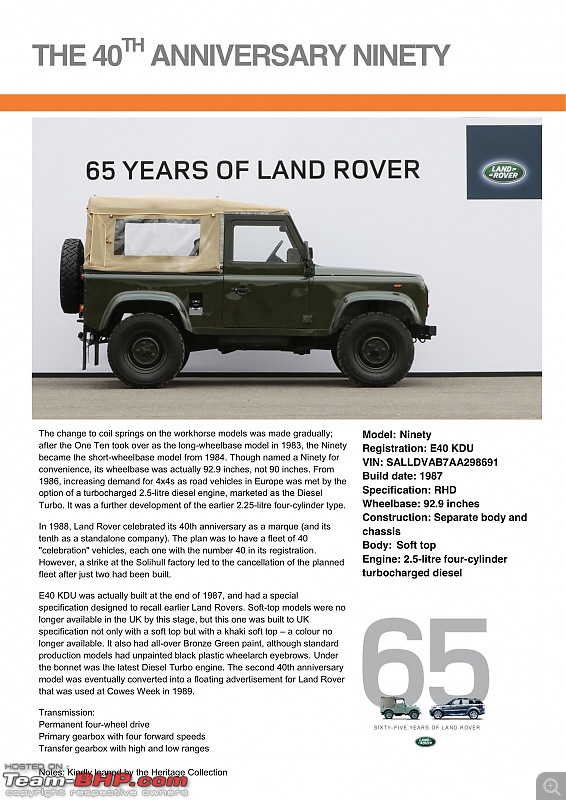 Land Rover History - Vehicles at 65th Anniversary Celebration.-40th-anniversary-ninety11.jpeg