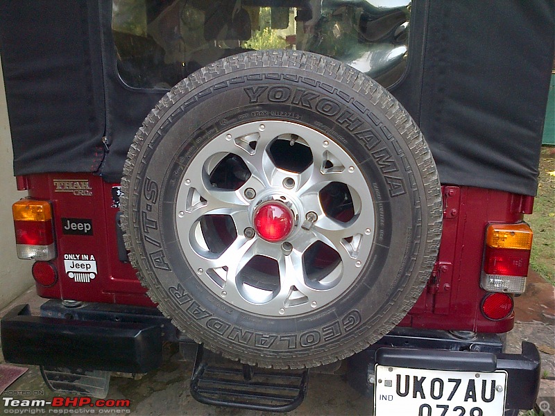 My li'l Red Mahindra Thar with some practical modifications-img2013101600606.jpg