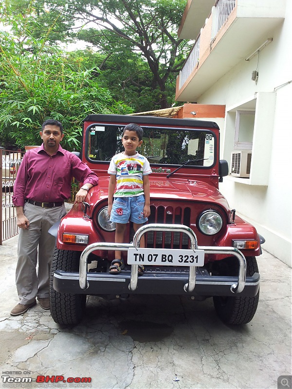 Chrie : My Pre-owned Mahindra Thar Crde 4x4 (Toreador Red)-20120701_121427.jpg