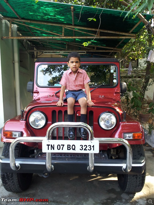 Chrie : My Pre-owned Mahindra Thar Crde 4x4 (Toreador Red)-20120705_075429.jpg