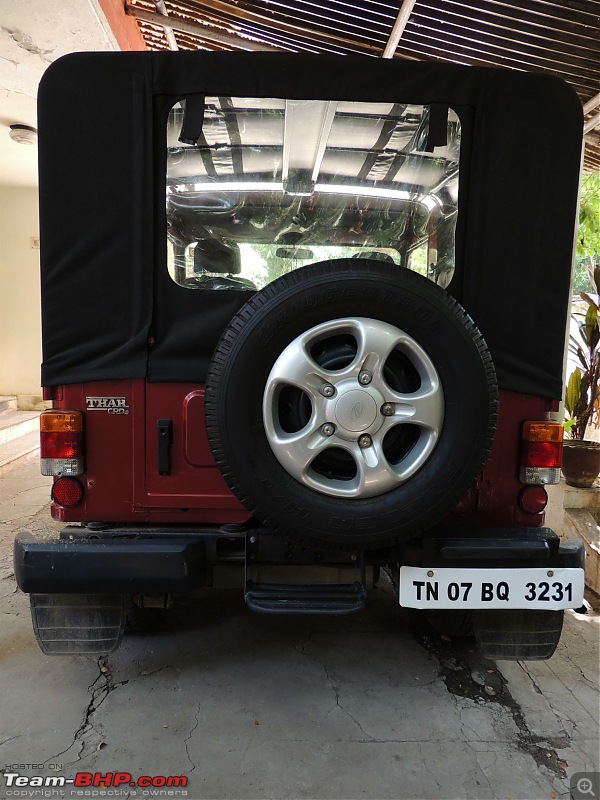 Chérie : My Pre-owned Mahindra Thar Crde 4x4 (Toreador Red)-dscn2197.jpg