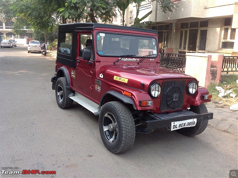 The most practical & best looking Hardtop - Mahindra Thar-front-ht.jpg