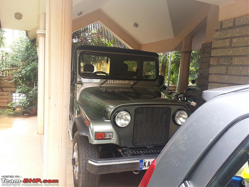 Mahindra Thar - Bringing it home - Finally! EDIT: Now sold!-20140829_105713.jpg