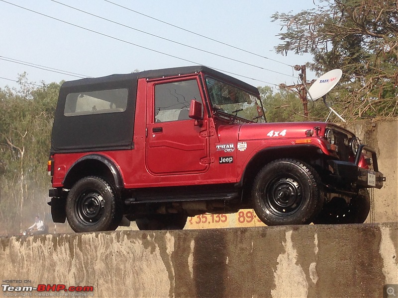 My li'l Red Mahindra Thar with some practical modifications-img_3927.jpg