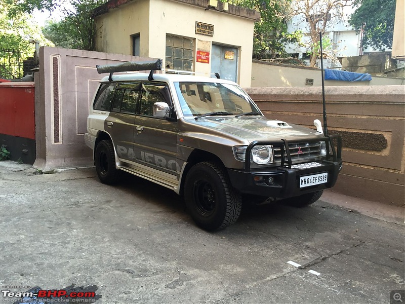 Mitsubishi Pajero SFX - Project Overland Conversion-parking.jpg