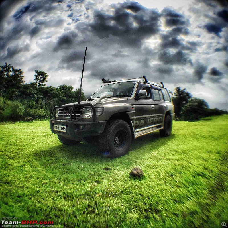 Mitsubishi Pajero SFX - Project Overland Conversion-fish-eye.jpeg