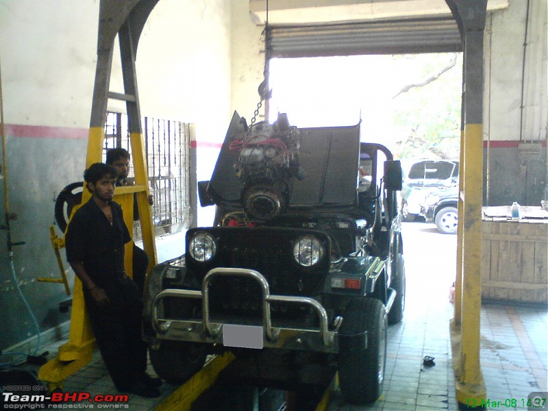 Mahindra Classic 4x4. 2.5 Liter Diesel. Back on the road!-7.jpeg