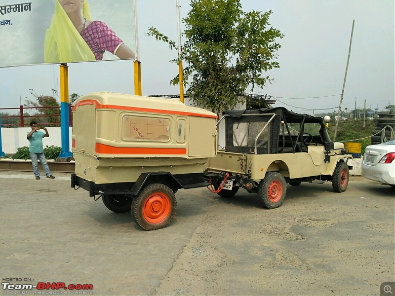 A Mahindra CJ500 DP and a custom made Expedition Trailer-towed-jeep.jpg