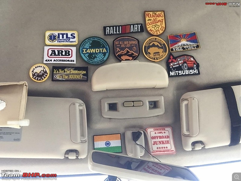 Mitsubishi Pajero SFX - Project Overland Conversion-07-patches.jpg