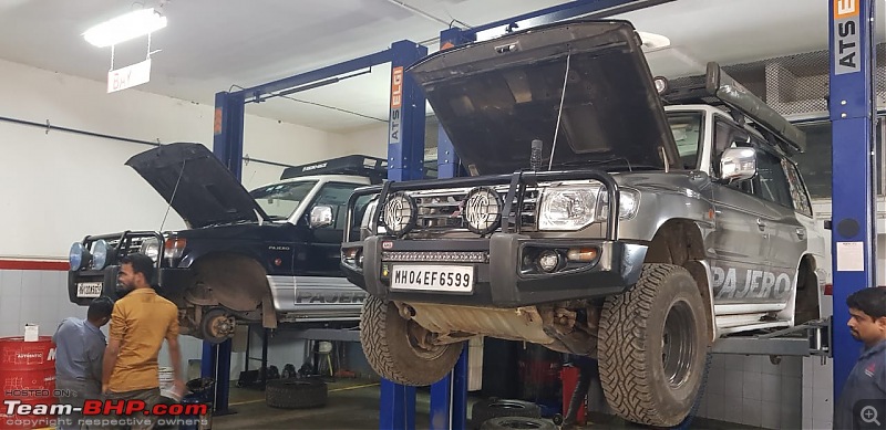 Mitsubishi Pajero SFX - Project Overland Conversion-both-cars-ramp2.jpeg