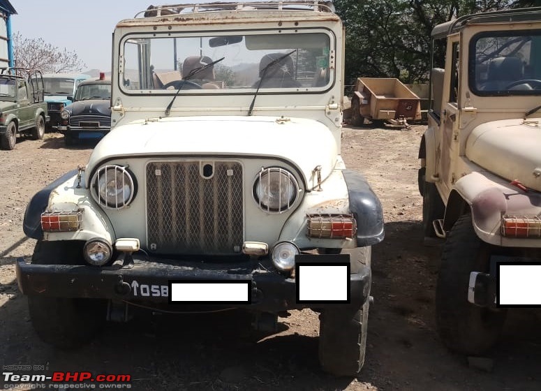 An 8-year dream realised! My ex-army Mahindra MM550 NGCS-front.jpg