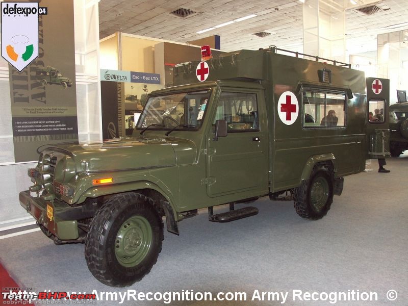 what M&M vehicle underneath this Army Ambulance?-mahindra-field-ambulance.jpg