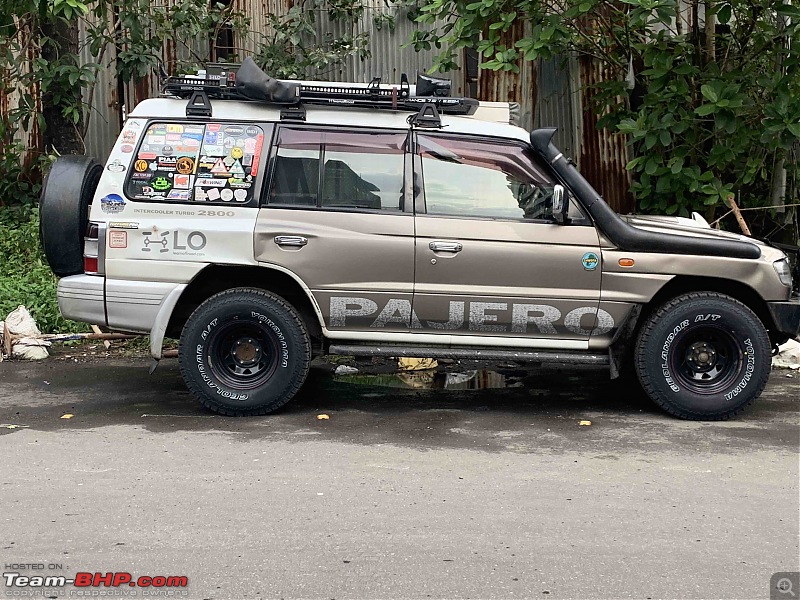 Mitsubishi Pajero SFX - Project Overland Conversion-fitted-parked.jpeg