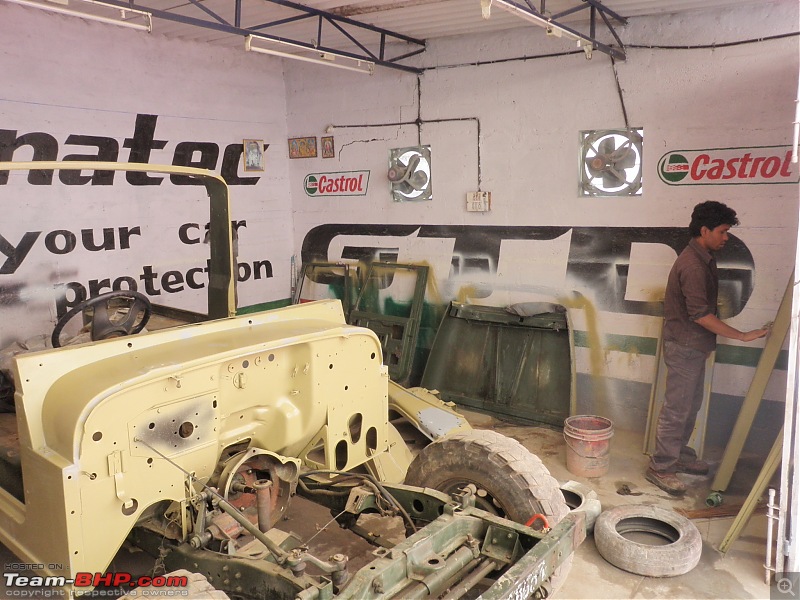 It's a 'Jeep' Thing!" - Army Spec MM550 - Restoration in Bangalore - PHASE 1 COMPLETE-p1290745.jpg