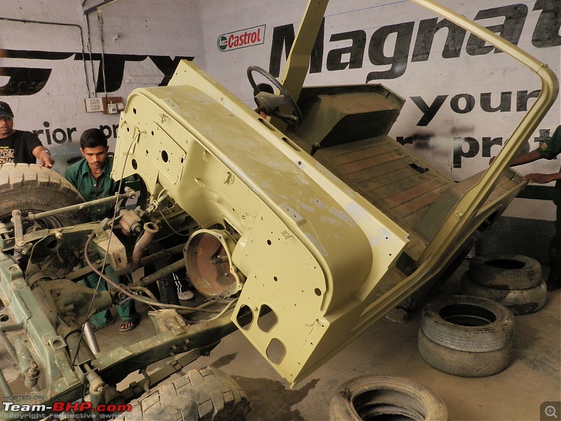 It's a 'Jeep' Thing!" - Army Spec MM550 - Restoration in Bangalore - PHASE 1 COMPLETE-p1300778.jpg