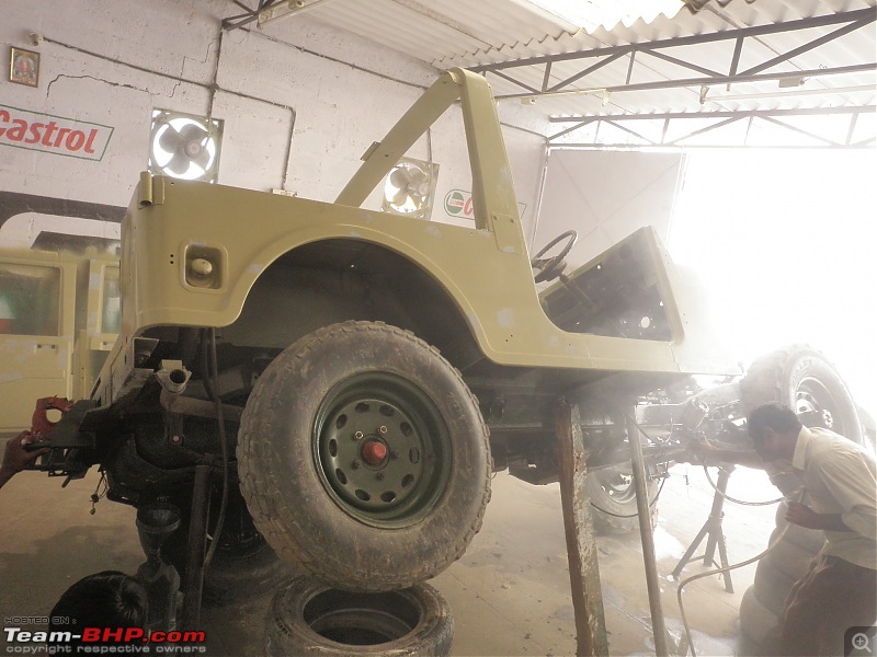 It's a 'Jeep' Thing!" - Army Spec MM550 - Restoration in Bangalore - PHASE 1 COMPLETE-p1300786.jpg