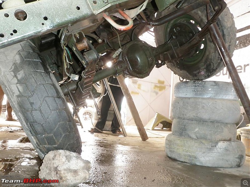 It's a 'Jeep' Thing!" - Army Spec MM550 - Restoration in Bangalore - PHASE 1 COMPLETE-p1300819.jpg