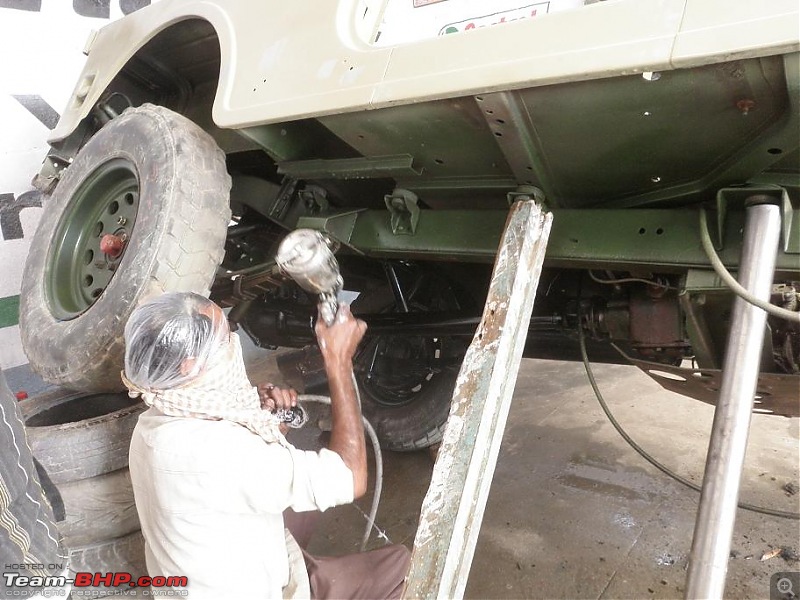 It's a 'Jeep' Thing!" - Army Spec MM550 - Restoration in Bangalore - PHASE 1 COMPLETE-p1300858.jpg