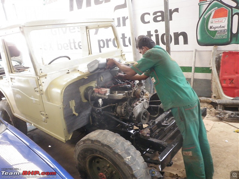 It's a 'Jeep' Thing!" - Army Spec MM550 - Restoration in Bangalore - PHASE 1 COMPLETE-p2020652.jpg