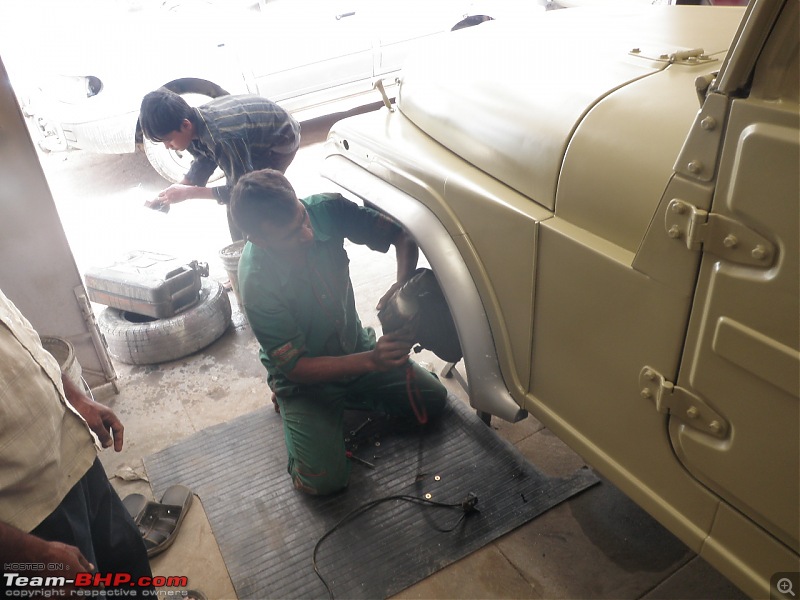 It's a 'Jeep' Thing!" - Army Spec MM550 - Restoration in Bangalore - PHASE 1 COMPLETE-p2110778.jpg