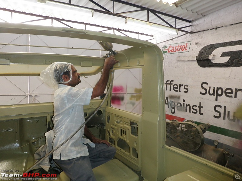 It's a 'Jeep' Thing!" - Army Spec MM550 - Restoration in Bangalore - PHASE 1 COMPLETE-p2120820.jpg