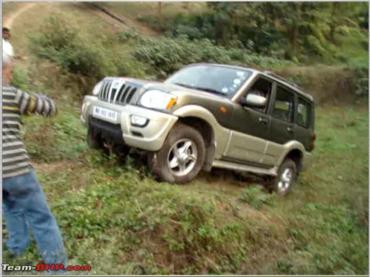 Marengo: Rocky Beige Mahindra Scorpio mHawk 4WD & MLD. 4 years & 1 lakh kms up!-takeoff1.jpg