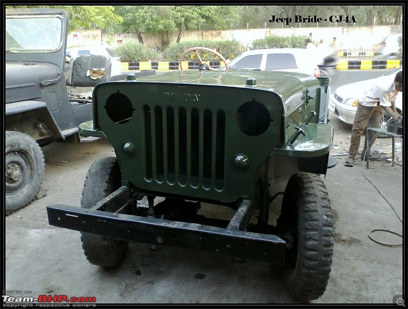 My Jeep Bride - Mahindra Willys Petrol CJ4A ( CJ3B sibling ) - Ground up restoration-21052011087.jpg