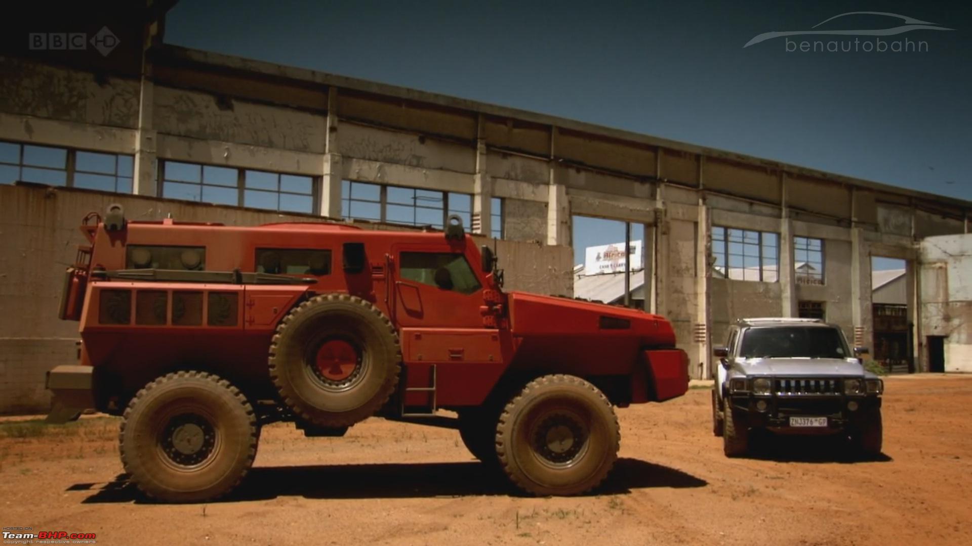 Marauder armored vehicle featured in Top Gear [video]