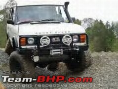 My 1986 Range Rover Classic 3.5 V8. EDIT: Lift kit & New tyres added-rangie1.jpg