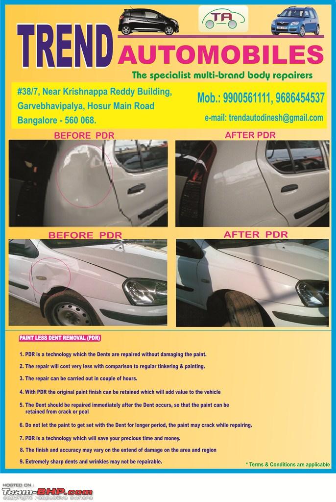 Car Denting And Painting Services Dent Repair Cost Droom