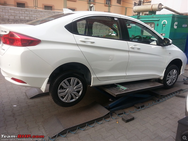 Wheel Alignment/Balancing : Madhus Enterprises (Langford rd, Bangalore)-20140322_174025.jpg