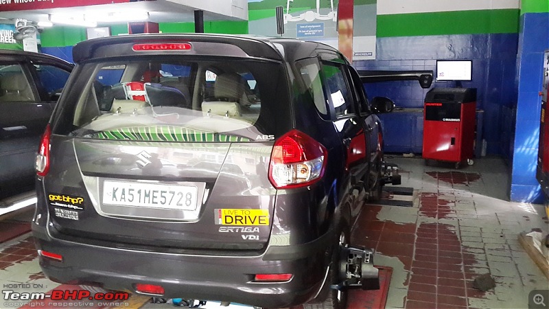 Wheel Alignment/Balancing : Madhus Enterprises (Langford rd, Bangalore)-20141104_143606.jpg