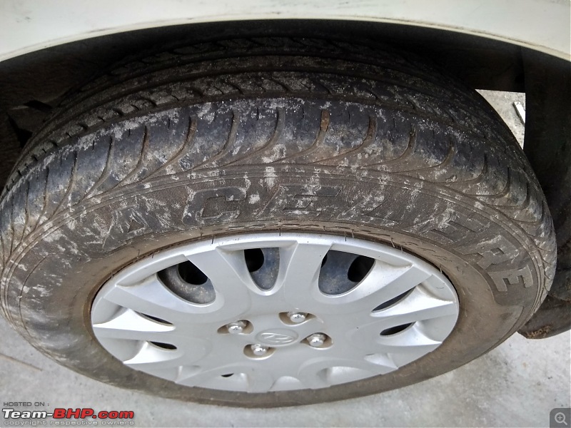 Wheel Alignment/Balancing : Madhus Enterprises (Langford rd, Bangalore)-back-tyre.jpg