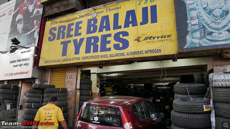 Tyres, rims, alignment & balancing - Sree Balaji Tyres (J C Road, Bangalore)-p1020588.jpg