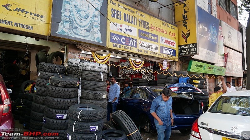 Tyres, rims, alignment & balancing - Sree Balaji Tyres (J C Road, Bangalore)-p1020590.jpg